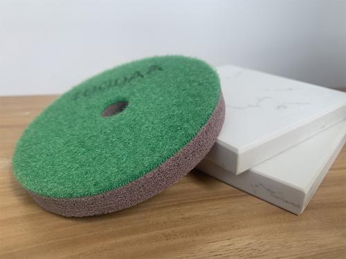 Stone surface gloss polishing pads