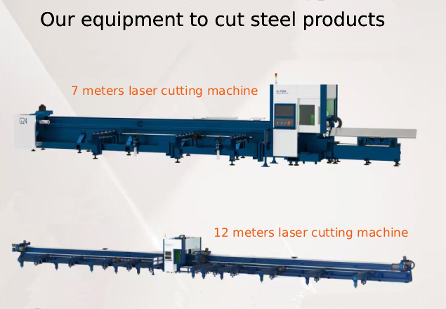 We Introduce Laser Cutting Machine To Improve Our Working Efficiency And Realize Competitive Prices Of Our Steel Products